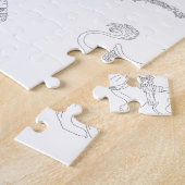 Puzzle Colorez-moi carrousel (Côté)