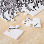 Puzzle Colorez votre propre enchantement Dragon (Côté)