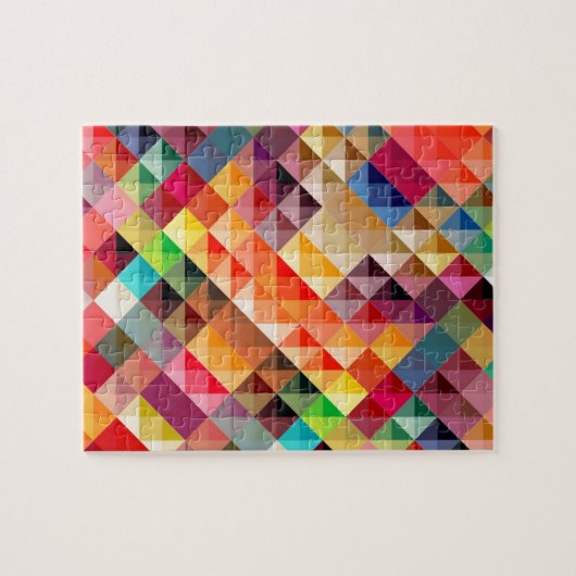 Puzzle Colorful abstract design (Horizontal)