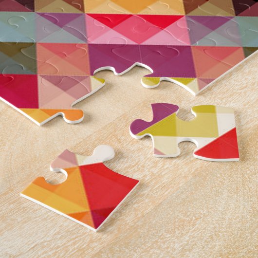 Puzzle Colorful abstract design (Côté)