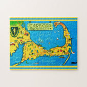 Puzzle Colorful Cape Cod 11x14 (Horizontal)