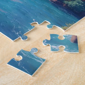 Puzzle Colorful coastal inlet morning (Côté)