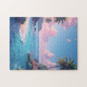 Puzzle Colorful coastal inlet morning (Horizontal)