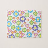 Puzzle Colorful floral art pattern design (Horizontal)