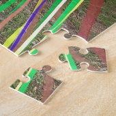 Puzzle Colorful May Pole Ribbon Beltane Celebration (Côté)