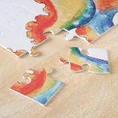 Puzzle Colorful Octopus Watercolor (Côté)