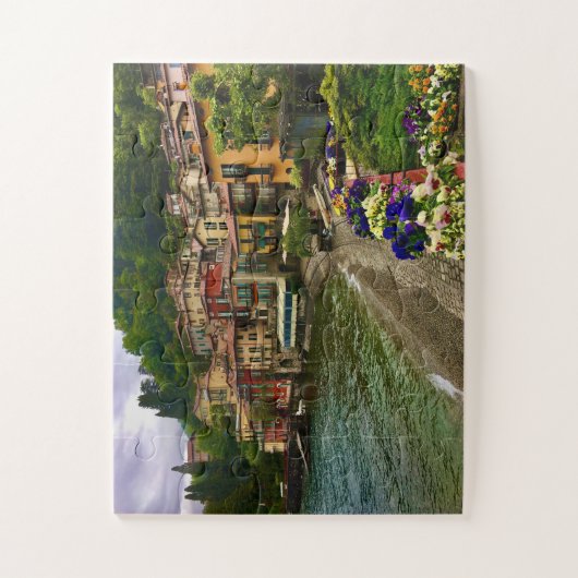 Puzzle Colorful Towns | Varenna on Lake Como (Vertical)