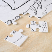 Puzzle Coloriez votre propre dragon de chat (Côté)