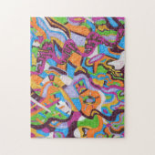 Puzzle "Colorscape" Art Abstrait (Vertical)