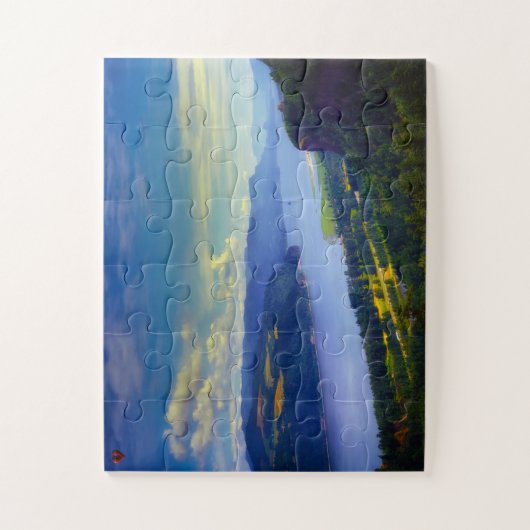 Puzzle Columbia River Oregon. (Vertical)