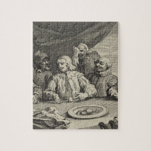 Puzzle Columbus cassant l'oeuf (Christophe Colomb)