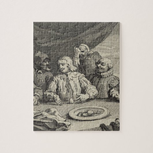 Puzzle Columbus cassant l'oeuf (Christophe Colomb) (Vertical)