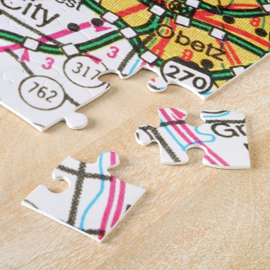 Puzzle Columbus, Ohio (Côté)