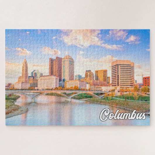 Puzzle Columbus, Ohio, États-Unis (Horizontal)