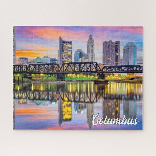 Puzzle Columbus, Ohio, USA (Horizontal)