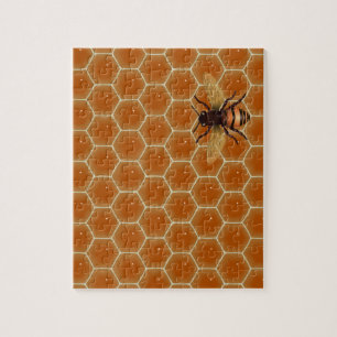 Puzzle Comb de miel et abeille