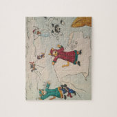 Puzzle Combat de snowball (Vertical)