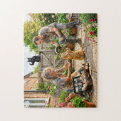 Puzzle Combat d'entraînement de chat de territoire Chaos (Vertical)