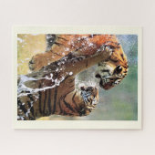 Puzzle Combattre les tigres (Horizontal)