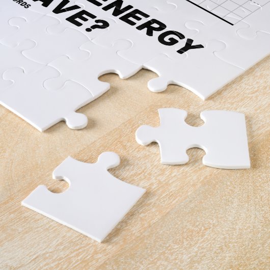 Puzzle Combien D'Énergie Libre Avez-Vous ? (Graph) (Côté)