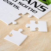 Puzzle Come get you some green beans. (Côté)