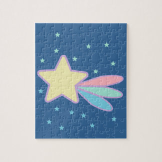 Puzzle Comète étoile filante mignonne