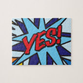 Puzzle Comic Book Pop Art OUI (Horizontal)