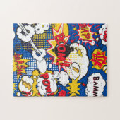 Puzzle Comic Book Superhero  (Horizontal)