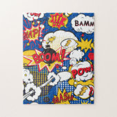 Puzzle Comic Book Superhero  (Vertical)