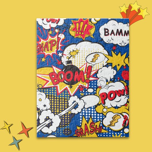 Puzzle Comic Book Superhero 