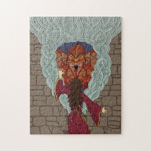 Puzzle Comjurer le dragon (Vertical)