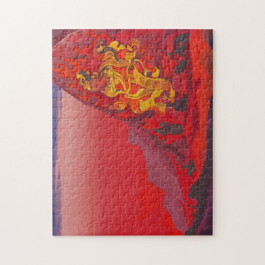 Puzzle Commandement de Rigden Djapo par Nicholas Roerich (Vertical)