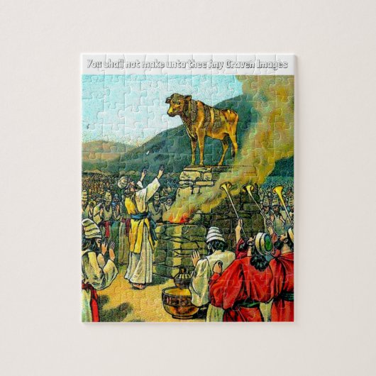Puzzle Commandements de l'image gravenne Dix (Vertical)