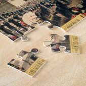 Puzzle Comme ils ont semblé participants à l'inauguration (Côté)