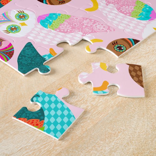 Puzzle Comment maintenant petits hiboux ? (Côté)