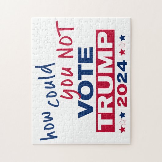Puzzle Comment ne pas voter TRUMP 2024 (Vertical)