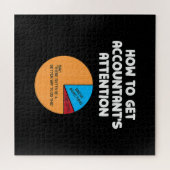 Puzzle Comment obtenir l'attention du comptable Graphique (Horizontal)