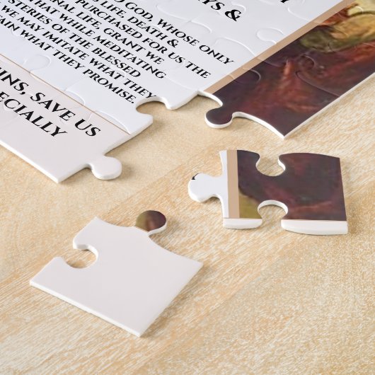 Puzzle Comment prier le Rosaire (Côté)