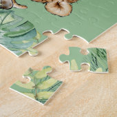 Puzzle Comment Sommes-Nous Comme Giraffe Cheetah Kids (Côté)