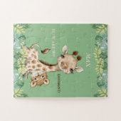 Puzzle Comment sommes-nous différents Giraffe Cheetah enf (Horizontal)