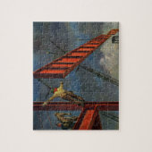 Puzzle Commerce vintage, travailleurs de la construction  (Vertical)