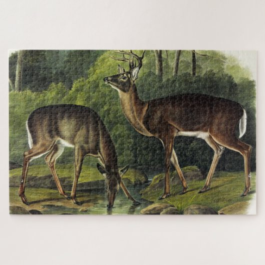 Puzzle Common Deer (Horizontal)
