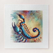 Puzzle Common scorpion 111024AREF120 - Watercolor (Horizontal)