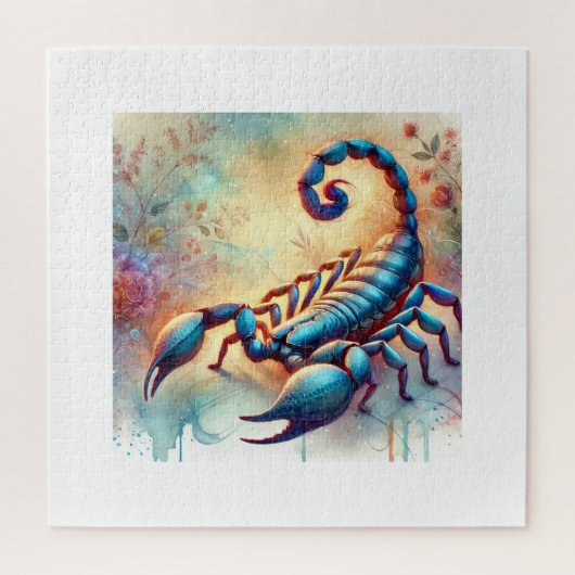 Puzzle Common scorpion 111024AREF120 - Watercolor (Vertical)