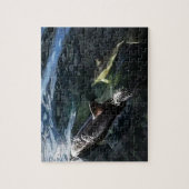 Puzzle commun Dolphin maman et bébé puzzle (Vertical)