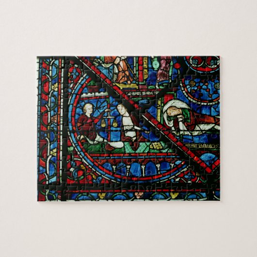 Puzzle Commutateurs d'argent dans le temple, détail d'une (Horizontal)