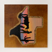 PUZZLE COMPAGNONS DE COWBOY (Horizontal)