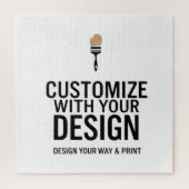 Puzzle Company Branded Custom Minimalist Personalized  (Vertical)