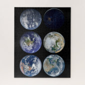 Puzzle Comparaison D'Image De Vues Iconiques De La Planèt (Vertical)