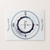 Puzzle Compas des navires nautiques (Horizontal)